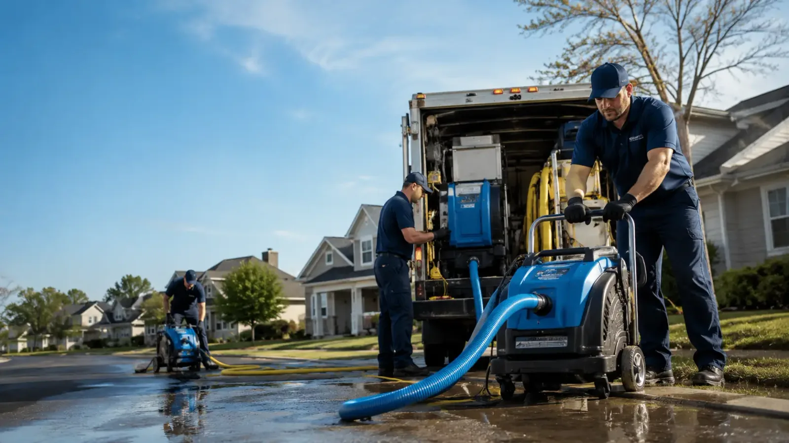 Flood Damage Cleanup in Belmont, LA